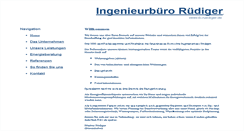 Desktop Screenshot of ib-ruediger.de