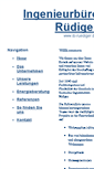Mobile Screenshot of ib-ruediger.de