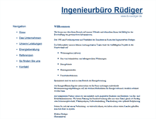 Tablet Screenshot of ib-ruediger.de